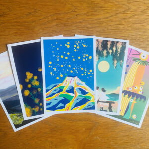 Lot 1 de 5 cartes postales