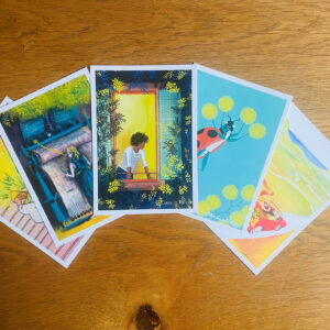 Lot 2 de 5 cartes postales